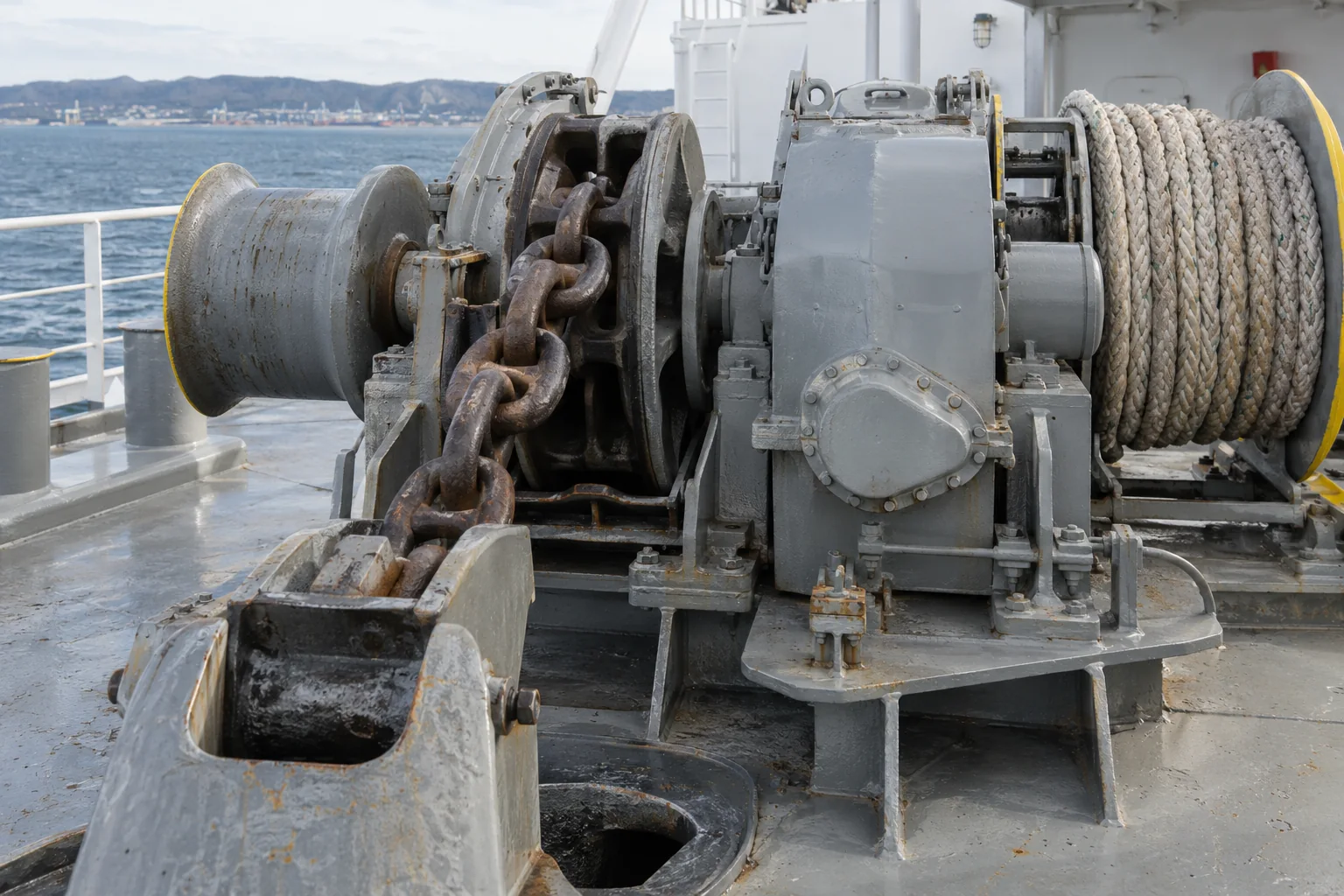Generated illustrative context: Deck machinery & transmission