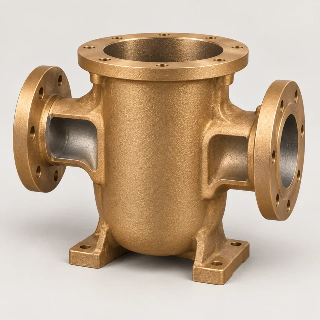 Illustrative Strainer body / filter housing