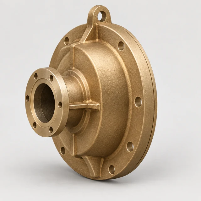 Illustrative Heat-exchanger end cover