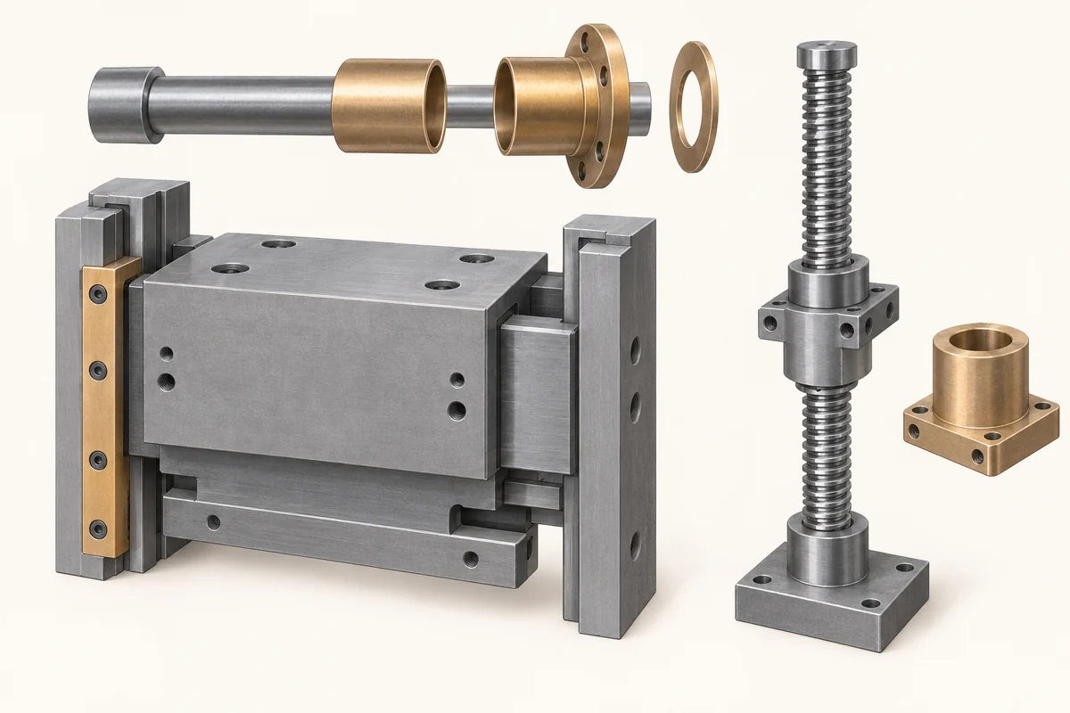 Illustrative Guide wear parts