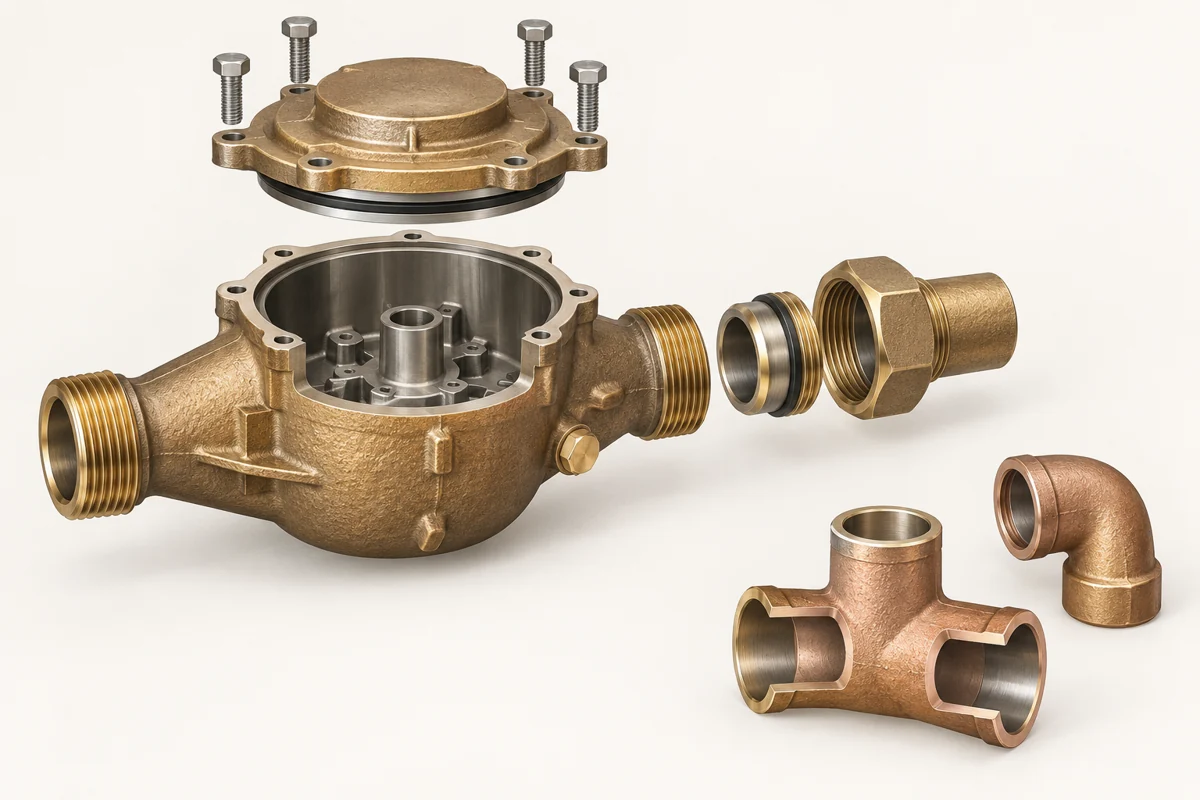 Illustrative Meter housing & cover