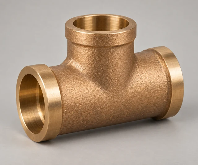 Illustrative Copper-alloy elbow / tee body