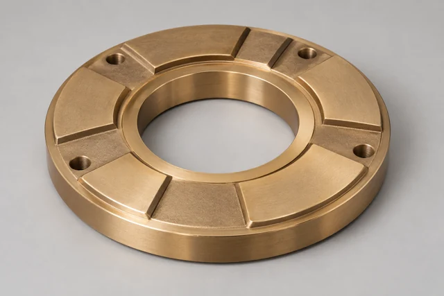 Illustrative Thrust bearing plate