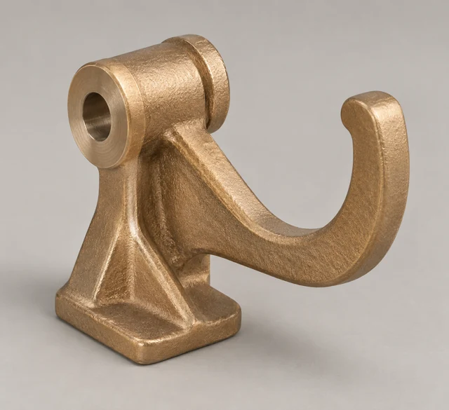 Illustrative Cutout switch hook / trunnion casting