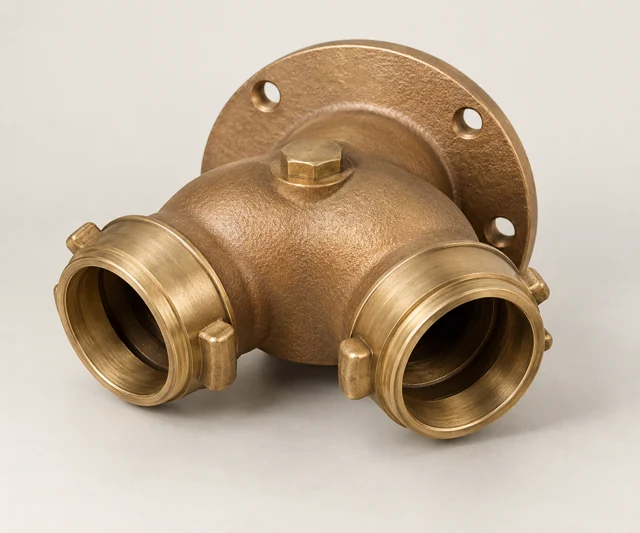 Illustrative Fire department connection body