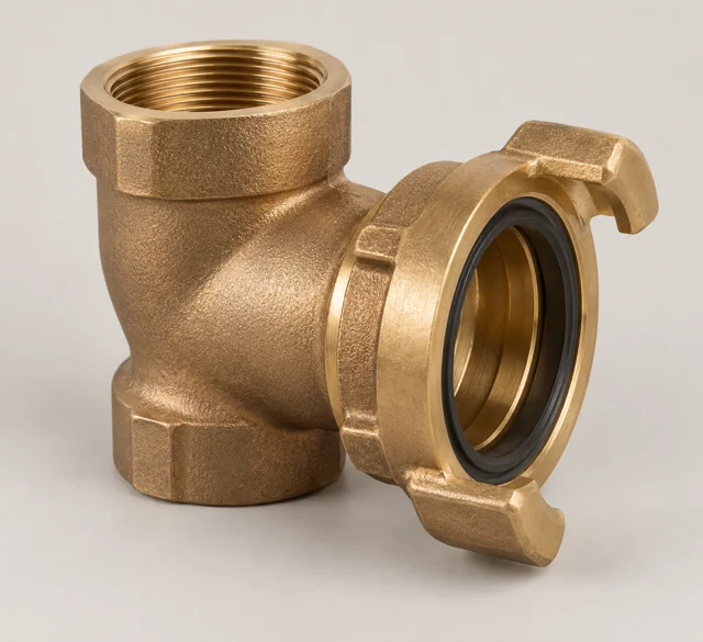Illustrative Fire hose connection body
