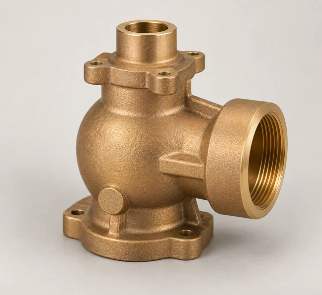 Illustrative Fire hose valve body