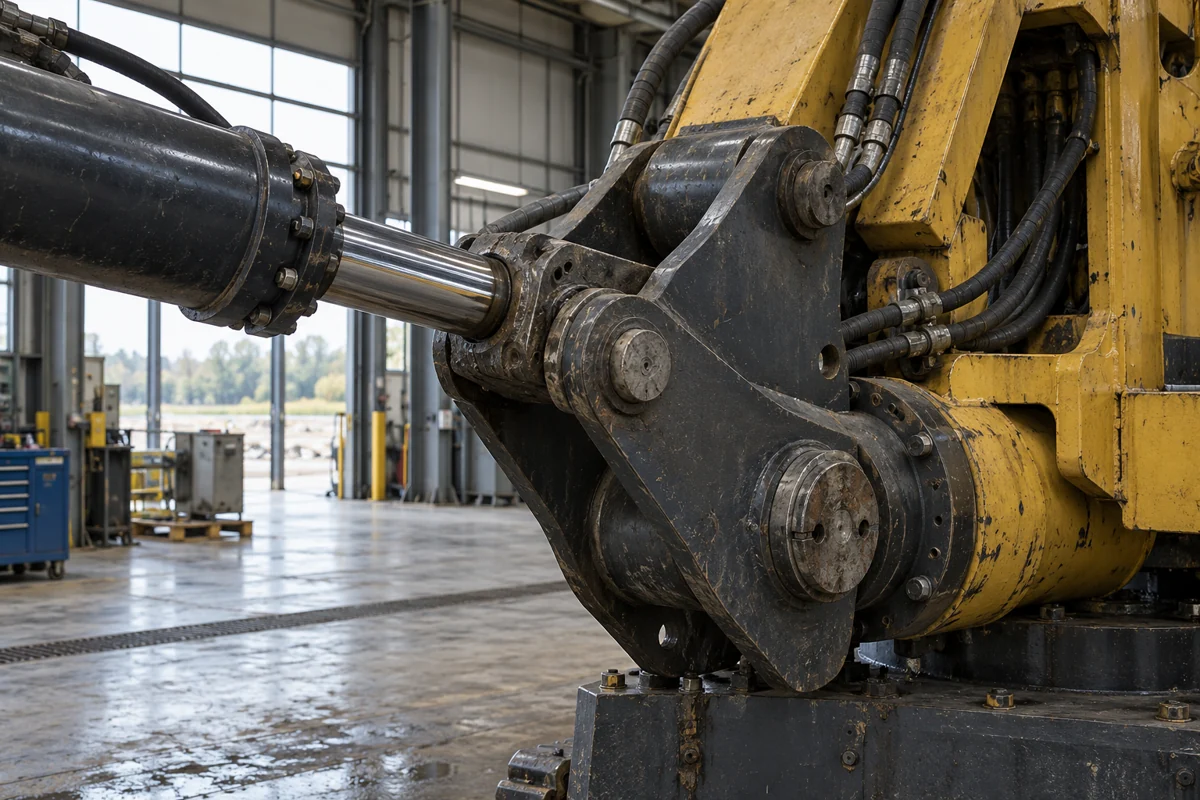 Generated application context: Heavy machinery sliding interfaces