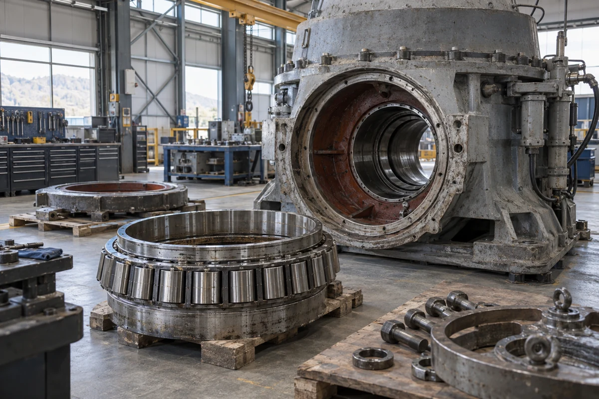 Generated application context: Crusher bushing replacement