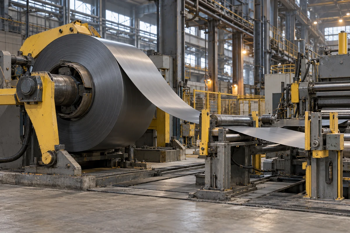 Generated illustrative context: Downcoilers & auxiliary mechanisms